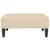 Produktbild 3 för Fotpall gräddvit 78x56x32 cm tyg