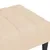 Produktbild 5 för Fotpall gräddvit 78x56x32 cm tyg