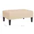 Produktbild 7 för Fotpall gräddvit 78x56x32 cm tyg