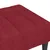 Produktbild 5 för Fotpall vinröd 78x56x32 cm tyg