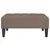 Produktbild 3 för Fotpall taupe 78x56x32 cm tyg