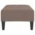 Produktbild 4 för Fotpall taupe 78x56x32 cm tyg