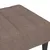 Produktbild 5 för Fotpall taupe 78x56x32 cm tyg
