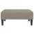 Produktbild 3 för Fotpall ljusgrå 78x56x32 cm sammet