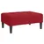 Produktbild 2 för Fotpall vinröd 78x56x32 cm sammet