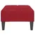 Produktbild 4 för Fotpall vinröd 78x56x32 cm sammet