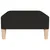 Produktbild 4 för Fotpall svart 78x56x32 cm tyg