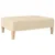 Produktbild 2 för Fotpall gräddvit 78x56x32 cm tyg