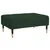 Produktbild 2 för Fotpall mörkgrön 78x56x32 cm sammet