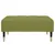 Produktbild 3 för Fotpall ljusgrön 78x56x32 cm sammet