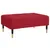 Produktbild 2 för Fotpall vinröd 78x56x32 cm sammet