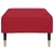 Produktbild 4 för Fotpall vinröd 78x56x32 cm sammet