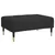 Produktbild 2 för Fotpall svart 78x56x32 cm sammet