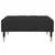 Produktbild 3 för Fotpall svart 78x56x32 cm sammet