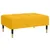 Produktbild 2 för Fotpall gul 78x56x32 cm sammet