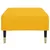 Produktbild 4 för Fotpall gul 78x56x32 cm sammet