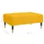 Produktbild 7 för Fotpall gul 78x56x32 cm sammet