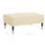 Produktbild 7 för Fotpall gräddvit 78x56x32 cm sammet