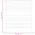 Produktbild 6 för Skåpluckor lamelldesign 2 st 61,5x59,4 cm massiv furu
