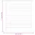 Produktbild 6 för Skåpluckor lamelldesign 4 st 61,5x59,4 cm massiv furu