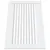 Produktbild 3 för Skåpluckor lamelldesign 4 st vit 39,5x59,4 cm massiv furu