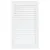 Produktbild 2 för Skåplucka lamelldesign vit 69x39,4 cm massiv furu
