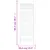 Produktbild 6 för Jalusidörrar 2 st massiv furu vit 99,3x39,4 cm