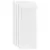 Produktbild 2 för Jalusidörrar 4 st massiv furu vit 99,3x39,4 cm