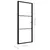 Produktbild 6 för Innerdörr ESG-glas och aluminium 83x201,5 cm svart