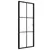 Produktbild 2 för Innerdörr ESG-glas och aluminium 76x201,5 cm svart