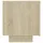 Sängbord sonoma-ek 100x35x40 cm konstruerat trä