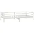 Produktbild 5 för Dagbädd vit massiv furu 90x200 cm 