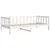 Produktbild 3 för Dagbädd vit massiv furu 90x200 cm 