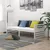 Produktbild 3 för Dagbädd vit massiv furu 90x200 cm 