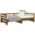 Produktbild 5 för Dagbädd honungsbrun massiv furu 2x(90x200) cm 