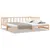 Produktbild 2 för Dagbädd massiv furu 2x(90x200) cm 