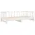 Produktbild 3 för Dagbädd vit massiv furu 2x(90x200) cm 