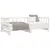 Produktbild 5 för Dagbädd vit massiv furu 2x(90x200) cm 