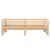 Produktbild 7 för Dagbädd massiv furu 2x(90x200) cm 