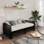 Produktbild 3 för Dagbädd svart massiv furu 2x(90x200) cm 