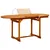 Produktbild 3 för Matbord för trädgården (120-170)x80x75 cm massiv akacia
