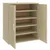 Produktbild 2 för Skohylla sonoma-ek 60x35x70 cm spånskiva