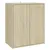Produktbild 5 för Skohylla sonoma-ek 60x35x70 cm spånskiva