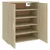 Produktbild 8 för Skohylla sonoma-ek 60x35x70 cm spånskiva
