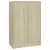 Produktbild 2 för Skoskåp sonoma-ek 60x35x92 cm spånskiva