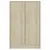 Produktbild 5 för Skoskåp sonoma-ek 60x35x92 cm spånskiva
