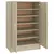 Produktbild 6 för Skoskåp sonoma-ek 60x35x92 cm spånskiva