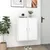 Produktbild 4 för Skohyllor 2 st vit 32x35x70 cm konstruerat trä