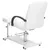 Produktbild 5 för Massagefåtölj med fotpall vit 127x60x98 cm konstläder