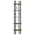 Produktbild 2 för Bokhylla 5 hyllplan brun 40x30x175 cm massiv furu